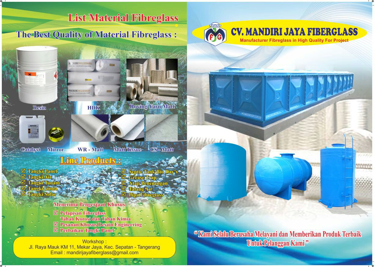 talang air fiberglass